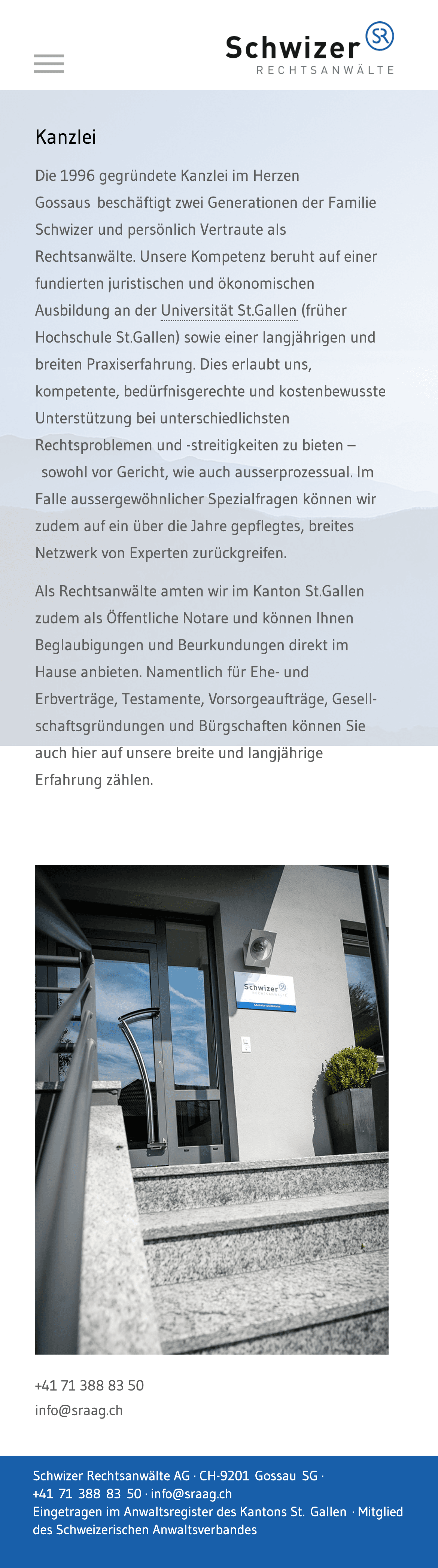 Heute · sraag.ch